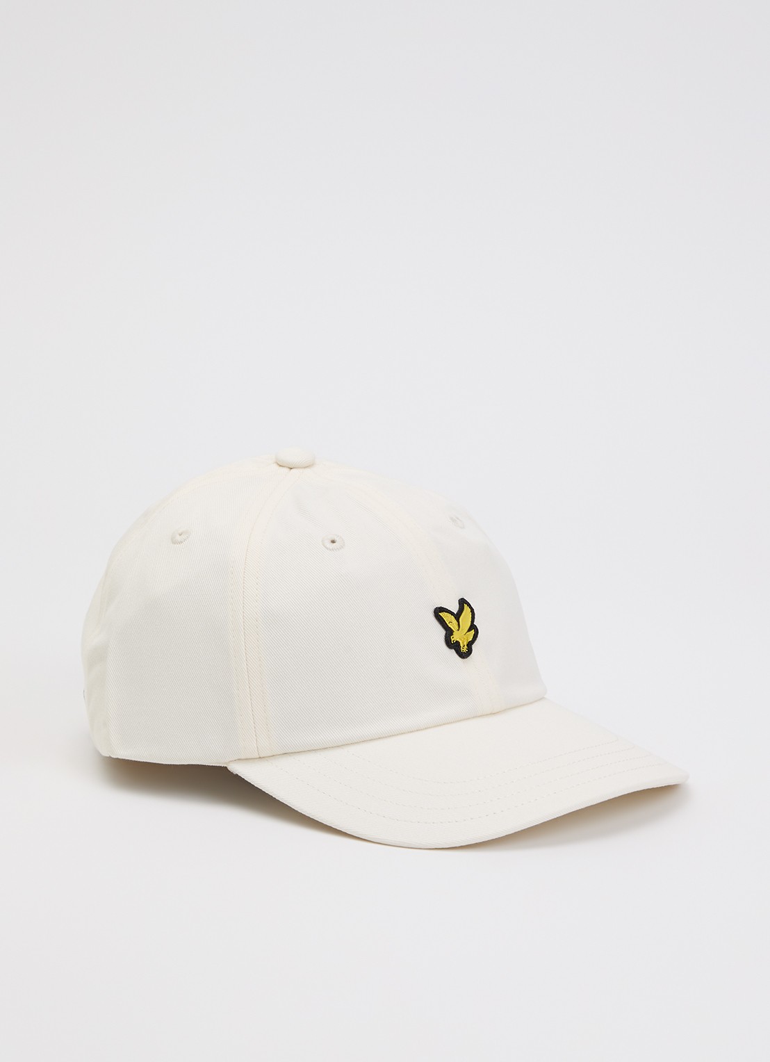 Lyle & Scott Pet met logoborduring - voorkant ivoor