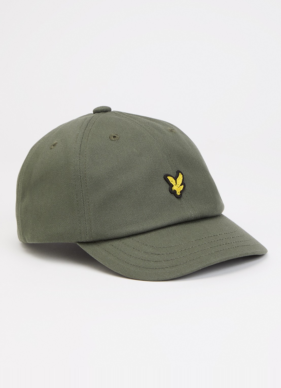 Lyle & Scott Pet met logoborduring - voorkant 2 beige