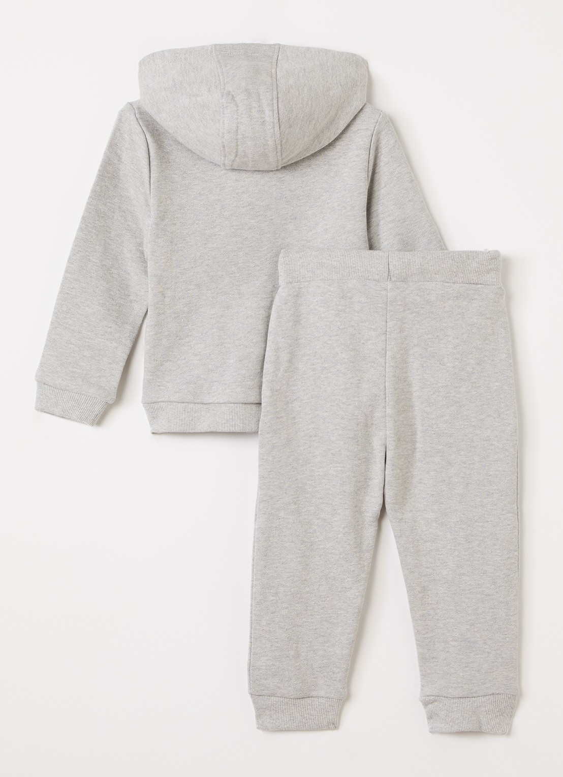 Lyle & Scott Set van sweatvest en joggingbroek 2-delig - voorkant 2 lichtgrijs