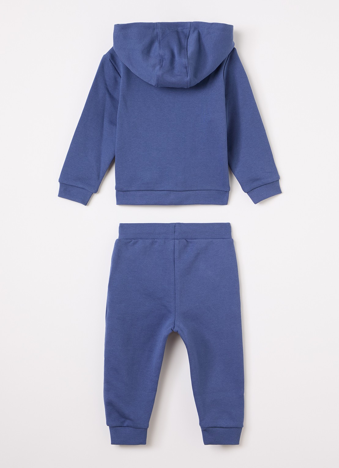 Lyle & Scott Set van sweatvest en joggingbroek 2-delig - voorkant 2 petrol