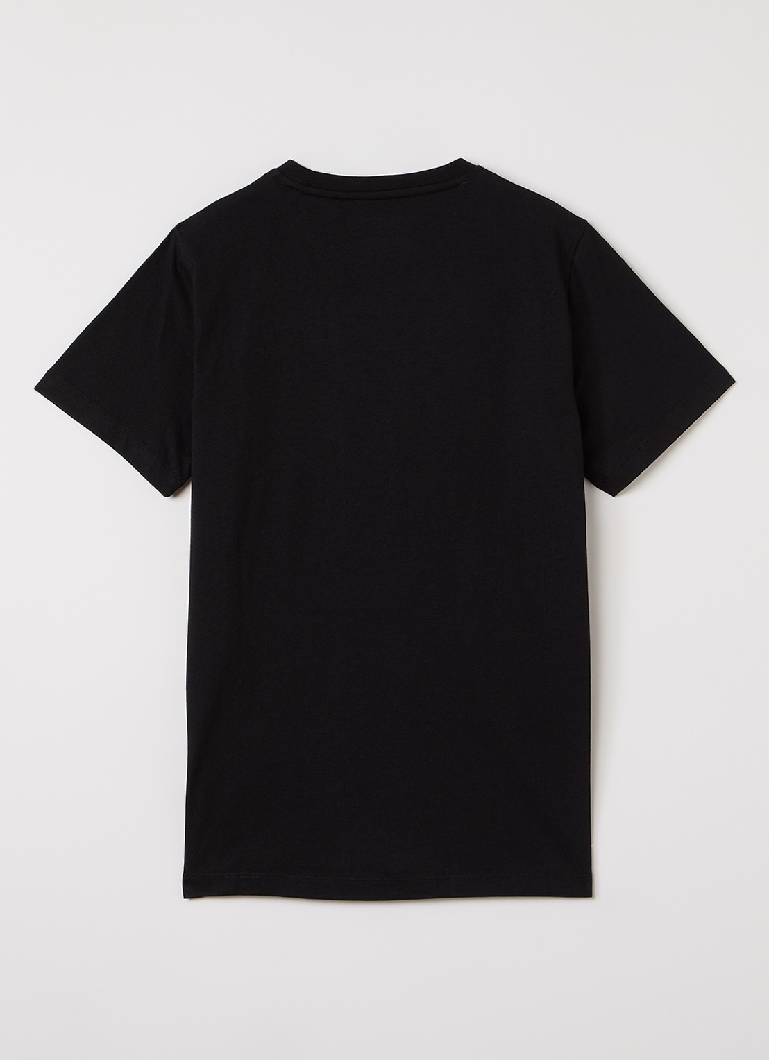 Lyle & Scott T-shirt met logo - voorkant 2 zwart