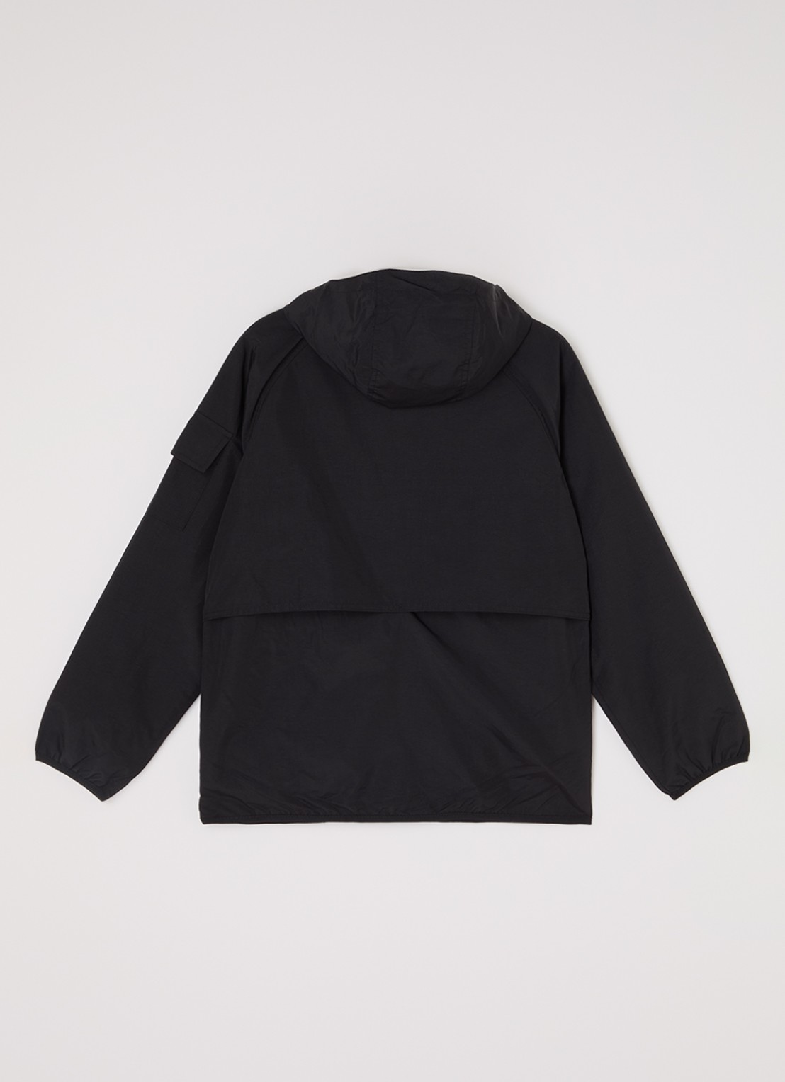 Lyle & Scott Windjack met capuchon  - achterkant zwart