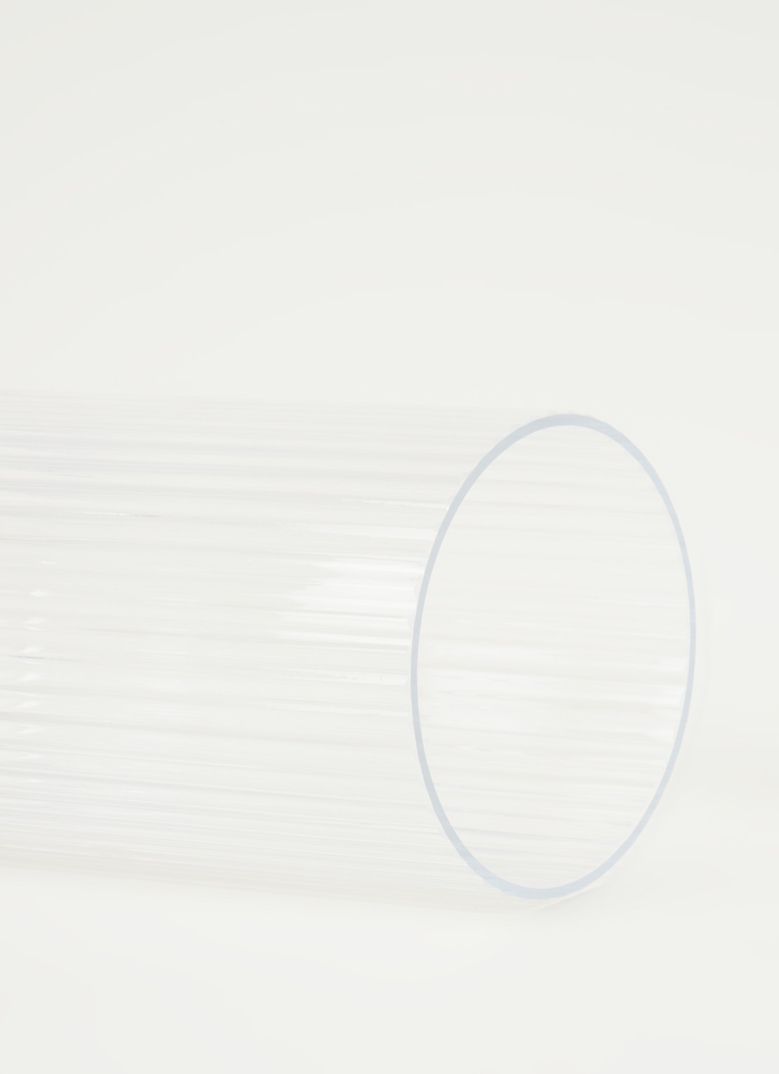 Lyngby Porcelaen Lyngby vaas 25 cm - detail transparant