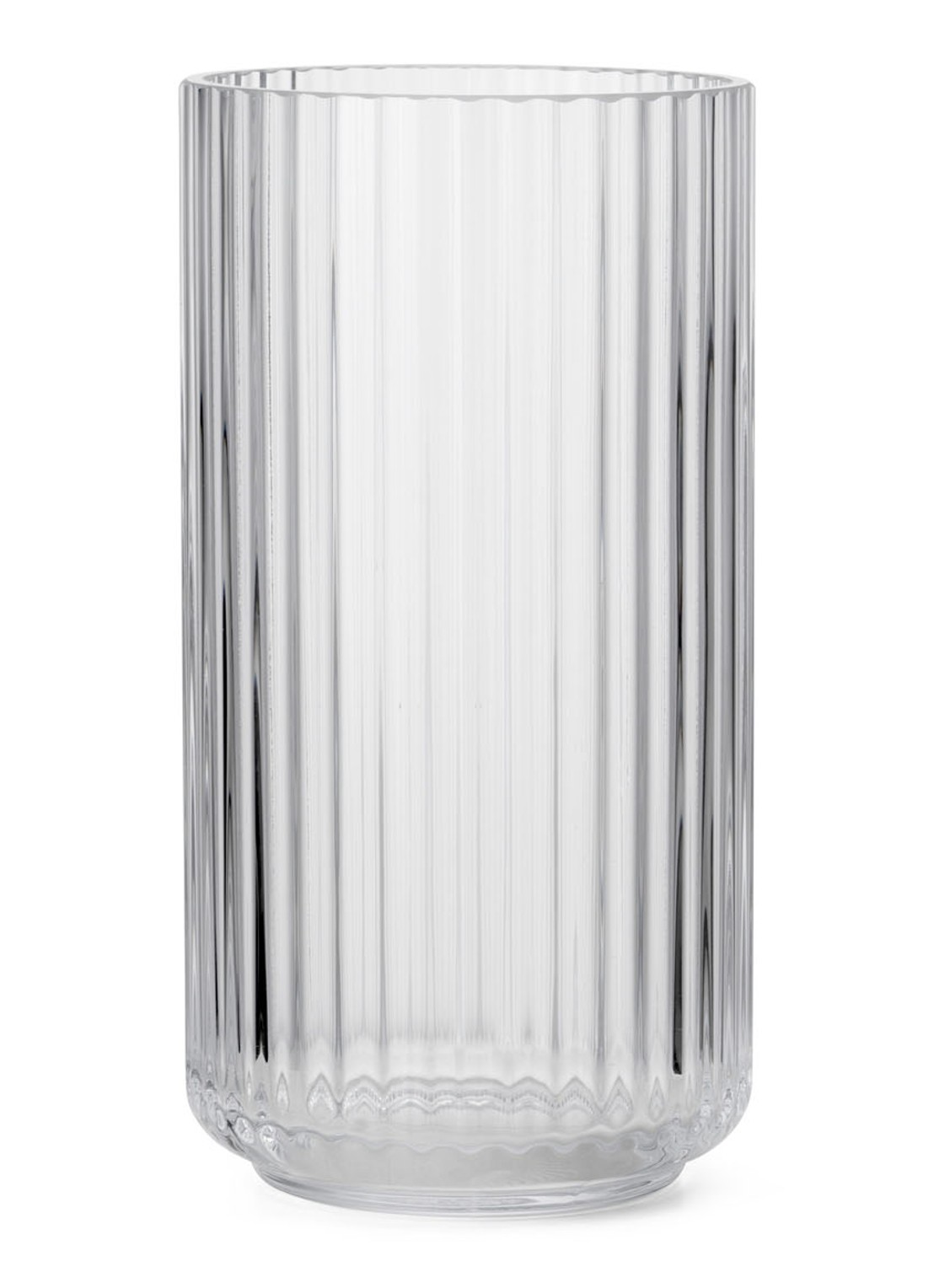 Lyngby Porcelaen Lyngby vaas 25 cm - voorkant 6 transparant