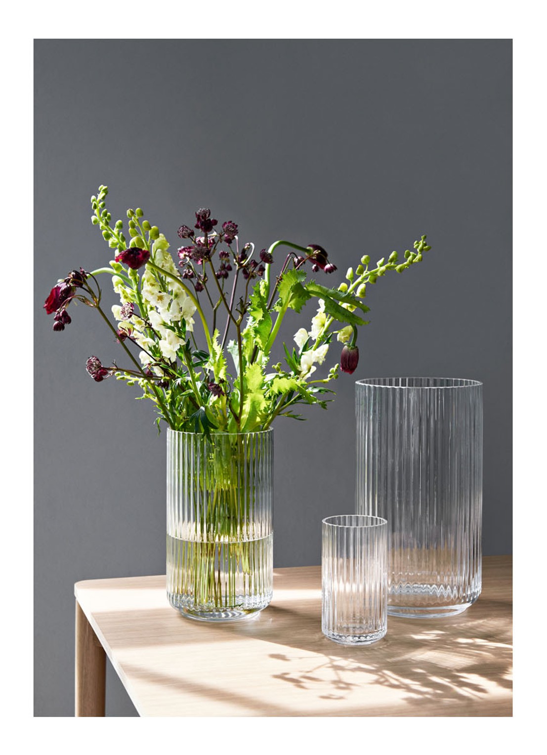 Lyngby Porcelaen Lyngby vaas 31 cm - voorkant 2 transparant