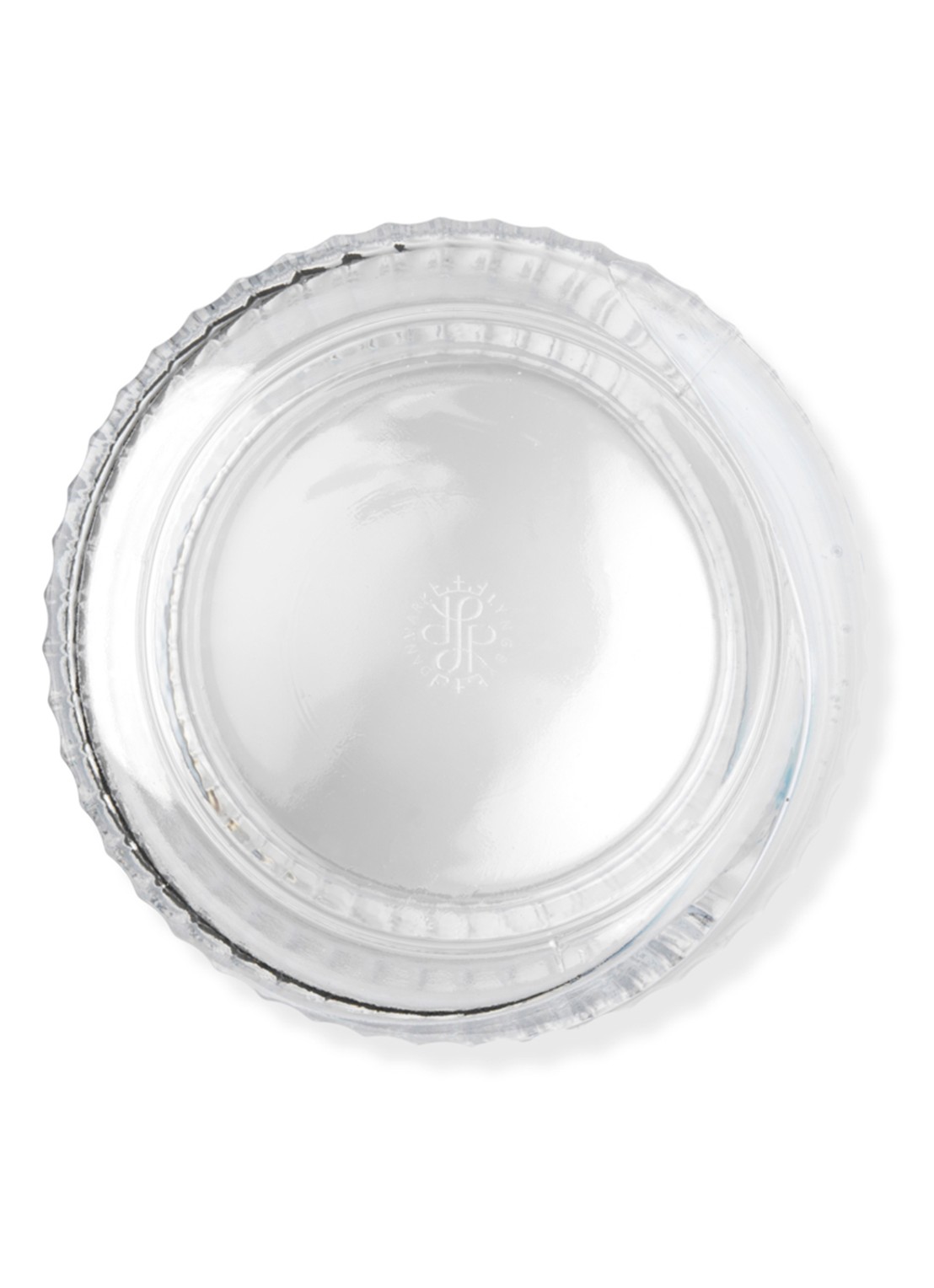 Lyngby Porcelaen Vaas 25 cm - detail wit