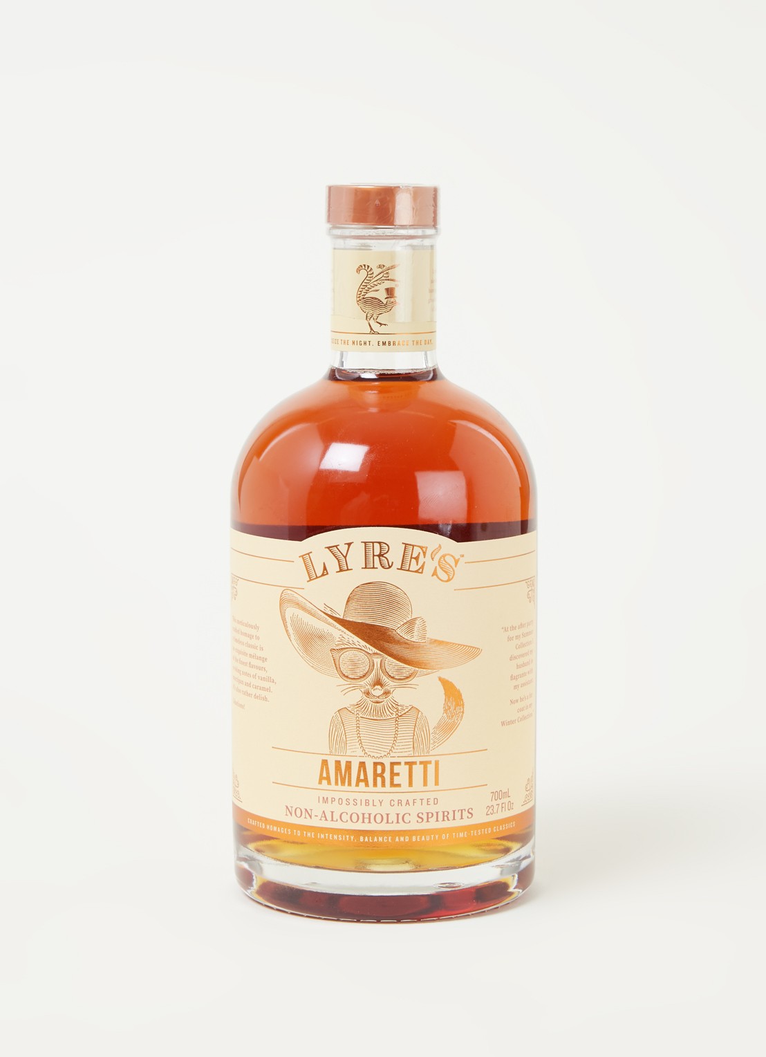 Lyre's Amaretti alcoholvrij 700 ml - voorkant 2 undefined