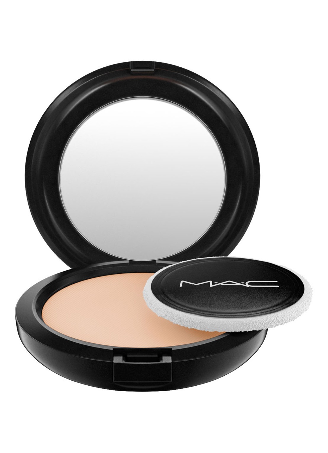 M·A·C Blot Powder / Pressed - poeder - voorkant medium dark