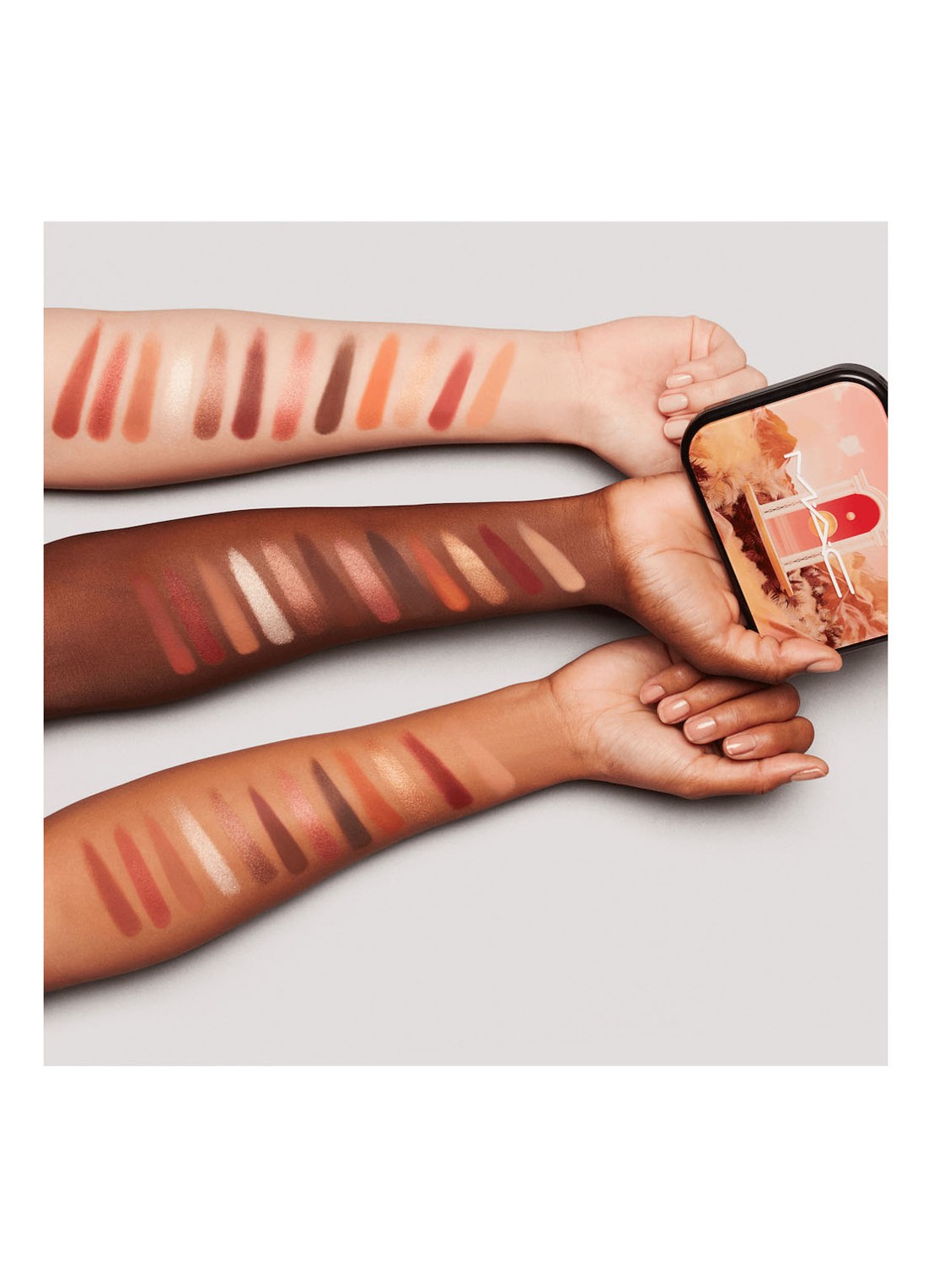 M·A·C Connect In Colour Eye Shadow Palette X12 - oogschaduw palette - detail 3 future flame