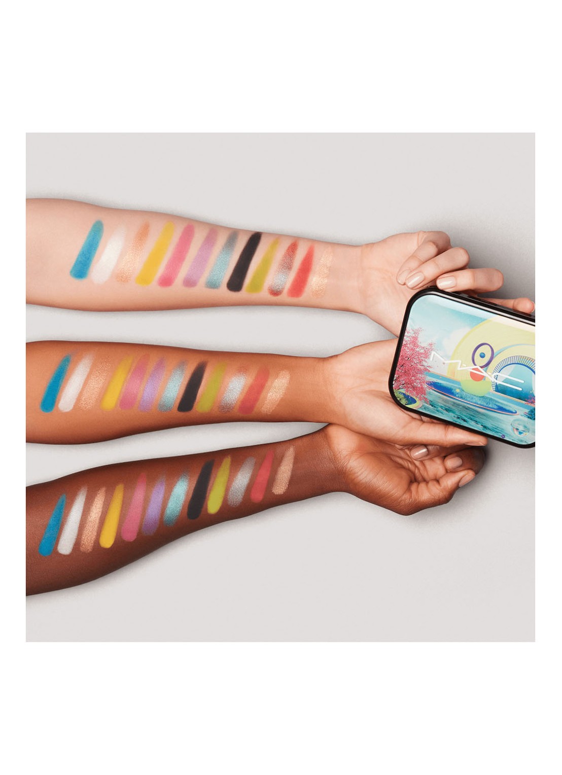 M·A·C Connect In Colour Eye Shadow Palette X12 - oogschaduw palette - detail 3 hi-fi colour