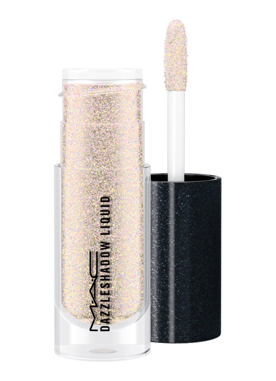 M·A·C Dazzleshadow Liquid - vloeibare oogschaduw - voorkant not afraid to sparkle