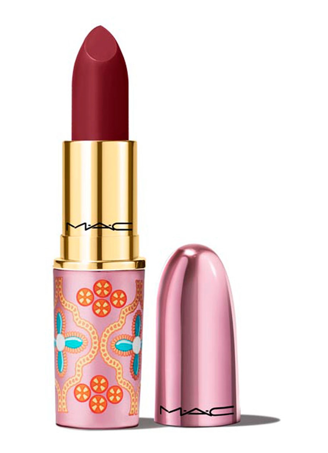 M·A·C Diwali Satin Lipstick - voorkant warm wishes