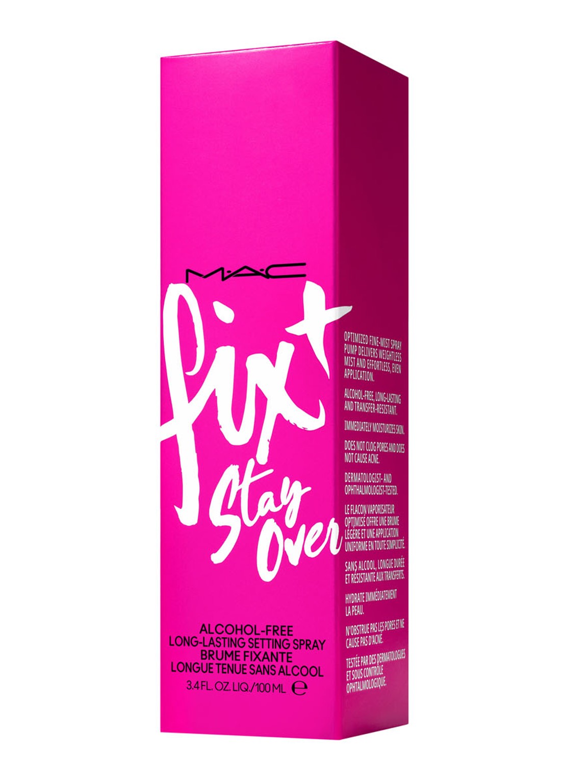 M·A·C Fix+ Stay Over Alcohol-Free 16HR Setting Spray - make-up setting- & fixing spray - voorkant 2 undefined