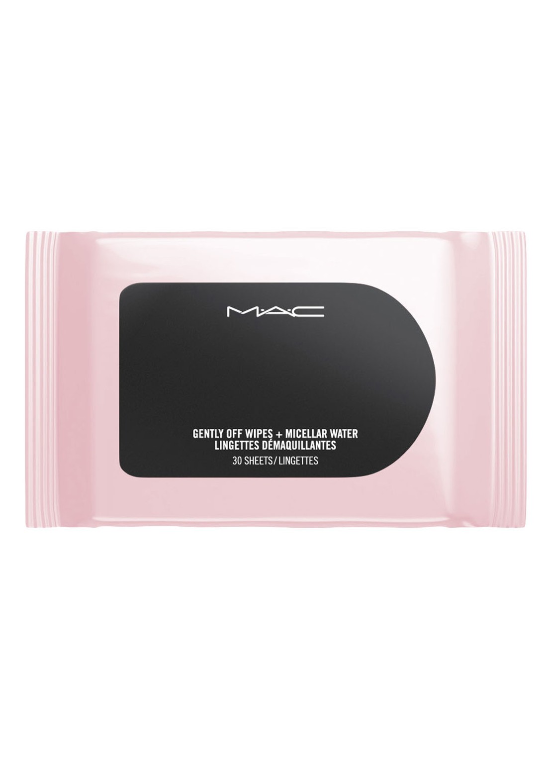 M·A·C Gently Off Wipes + Micellar Water - mini make-upremover doekjes - voorkant undefined