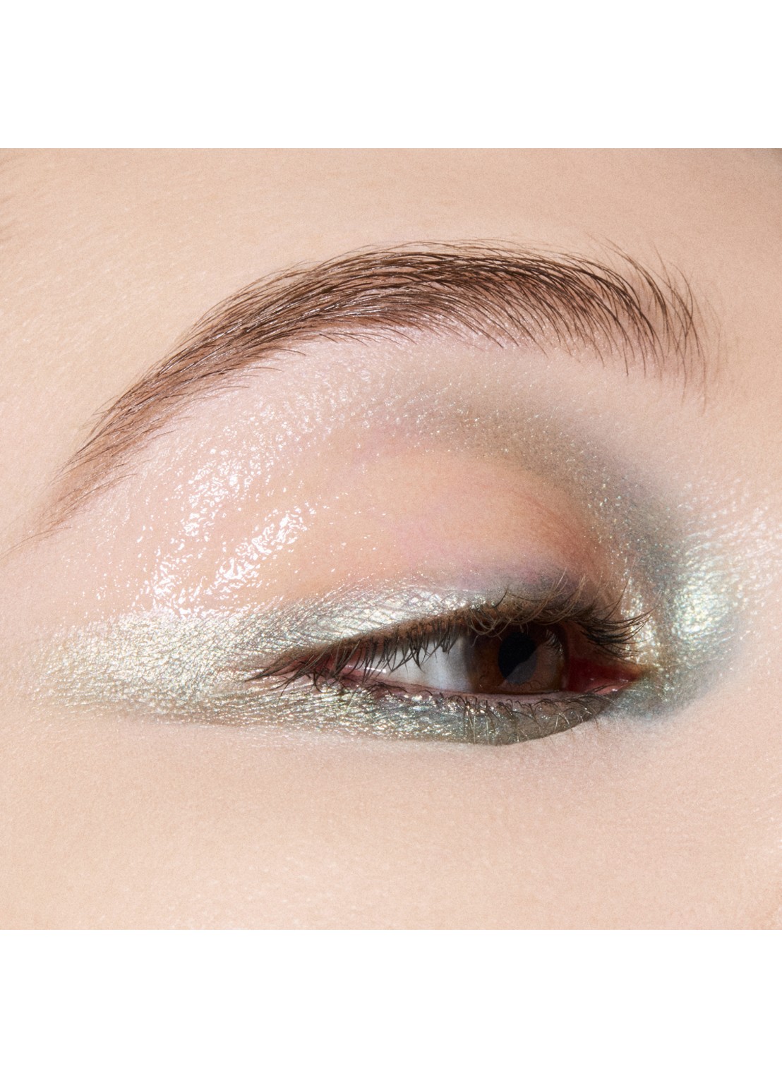 M·A·C Glitter Single Eye Shadow Compact - losse oogschaduw - detail 5 try me on
