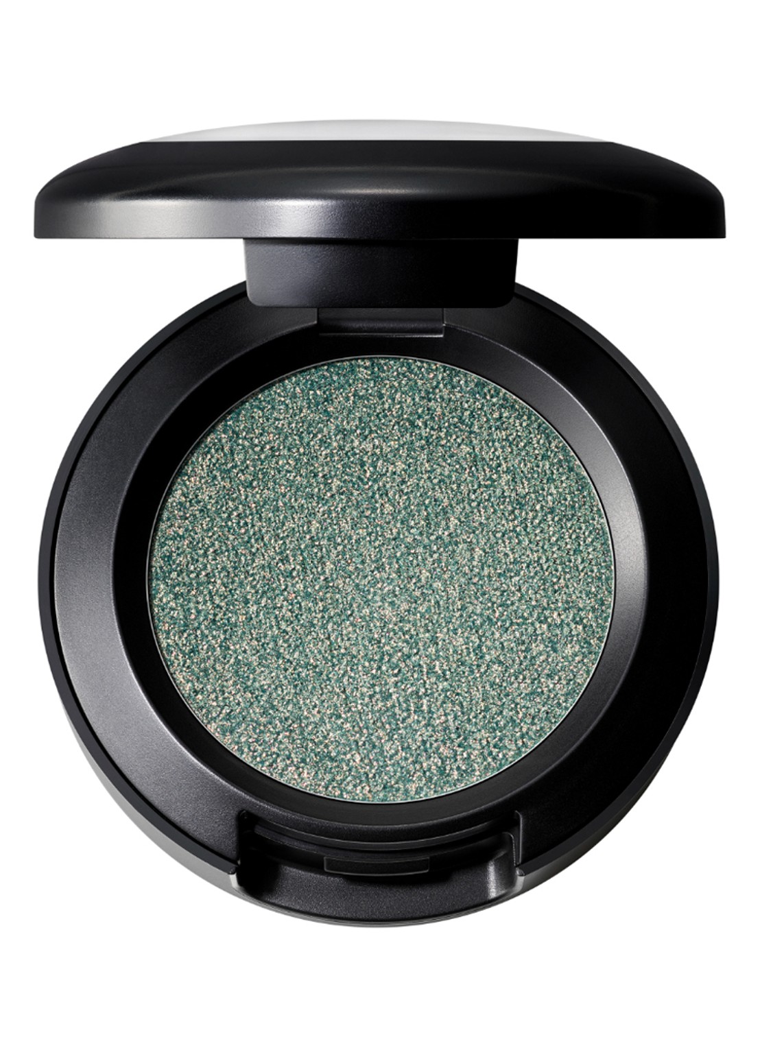 M·A·C Glitter Single Eye Shadow Compact - losse oogschaduw - voorkant try me on