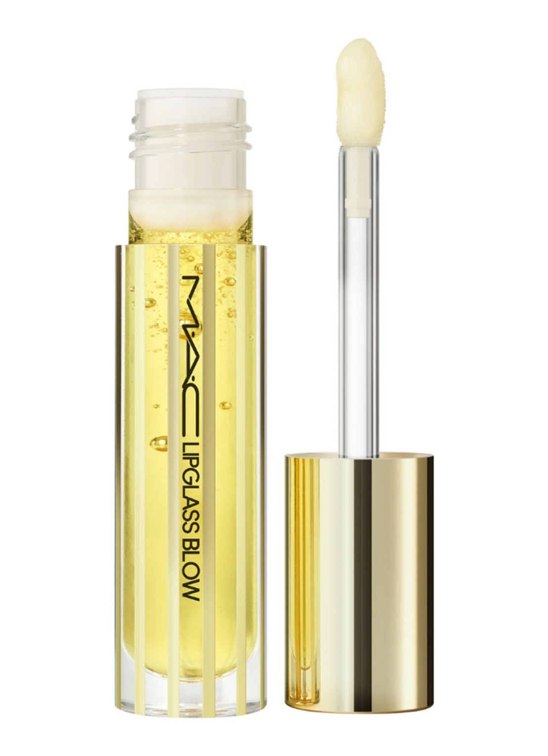M·A·C Lipglass Blow Plumping Oil - lipolie - voorkant ginger zinger