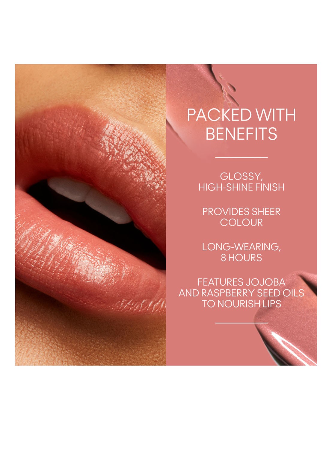 M·A·C Lustreglass Sheer-Shine Lipstick - detail 6 60 kissmet