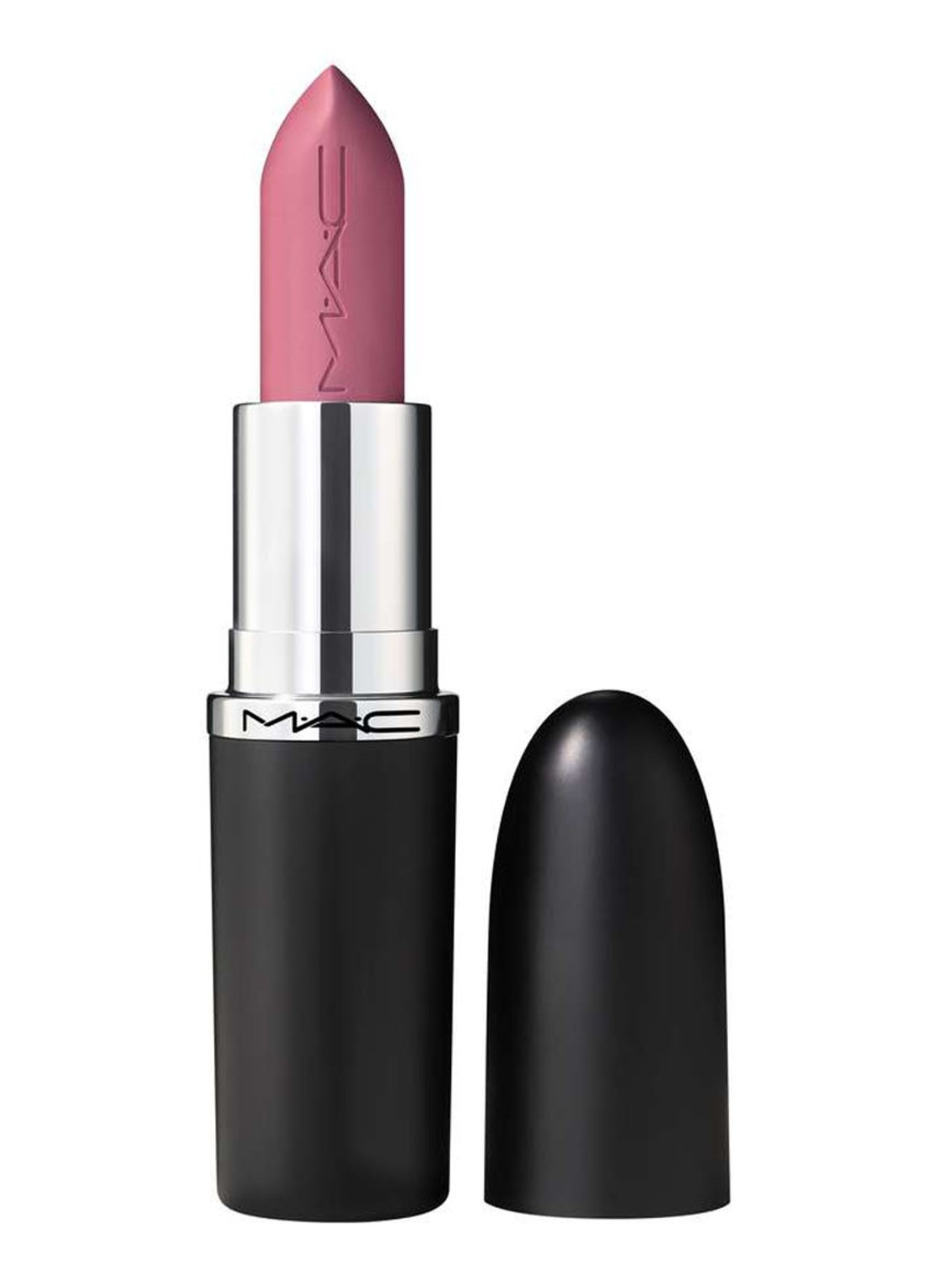 M·A·C M·A·Cximal Sleek Satin Lipstick  - voorkant 2 pink peppermint