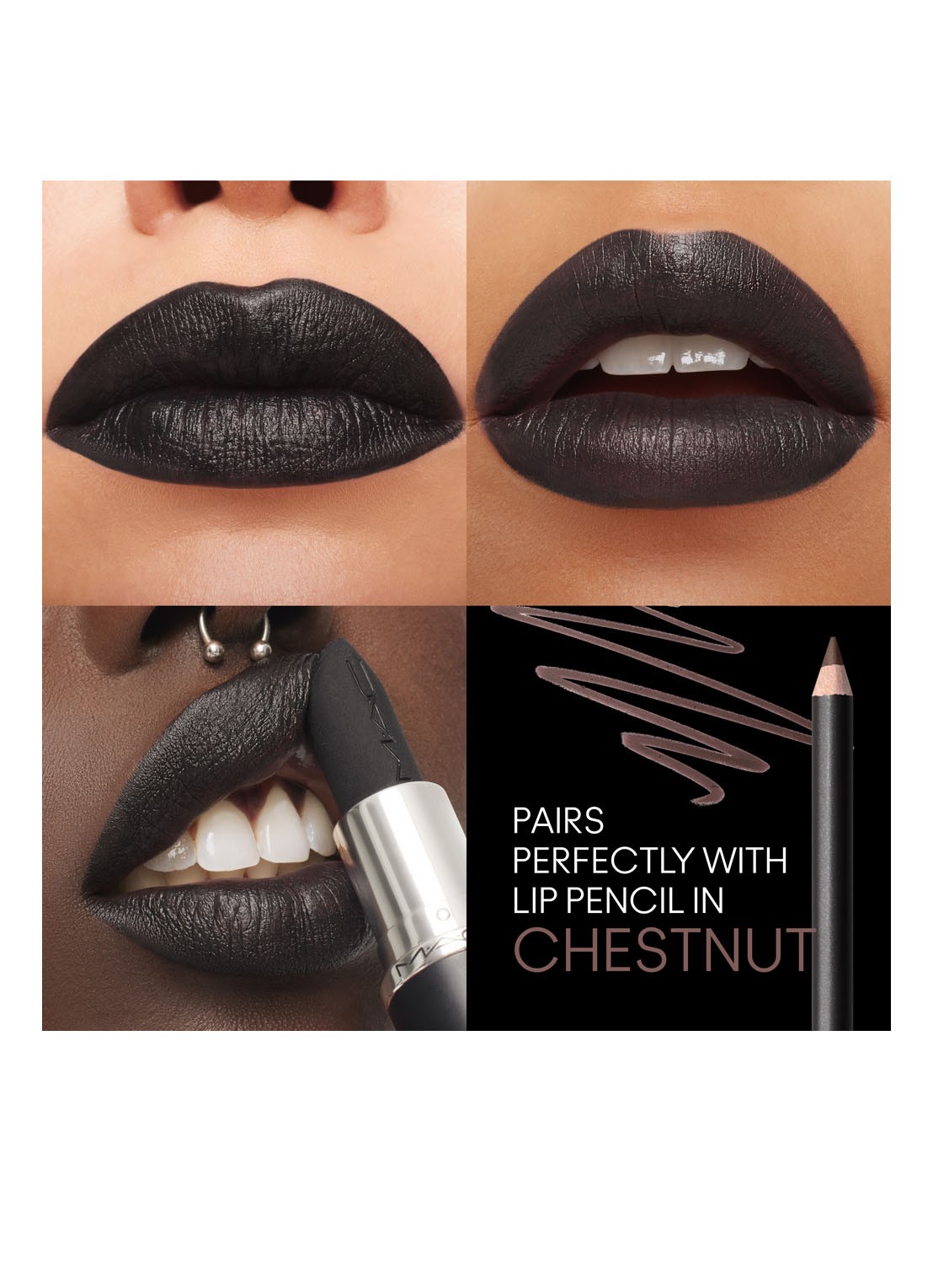 M·A·C Macximal Matte Lipstick - detail 4 17 caviar