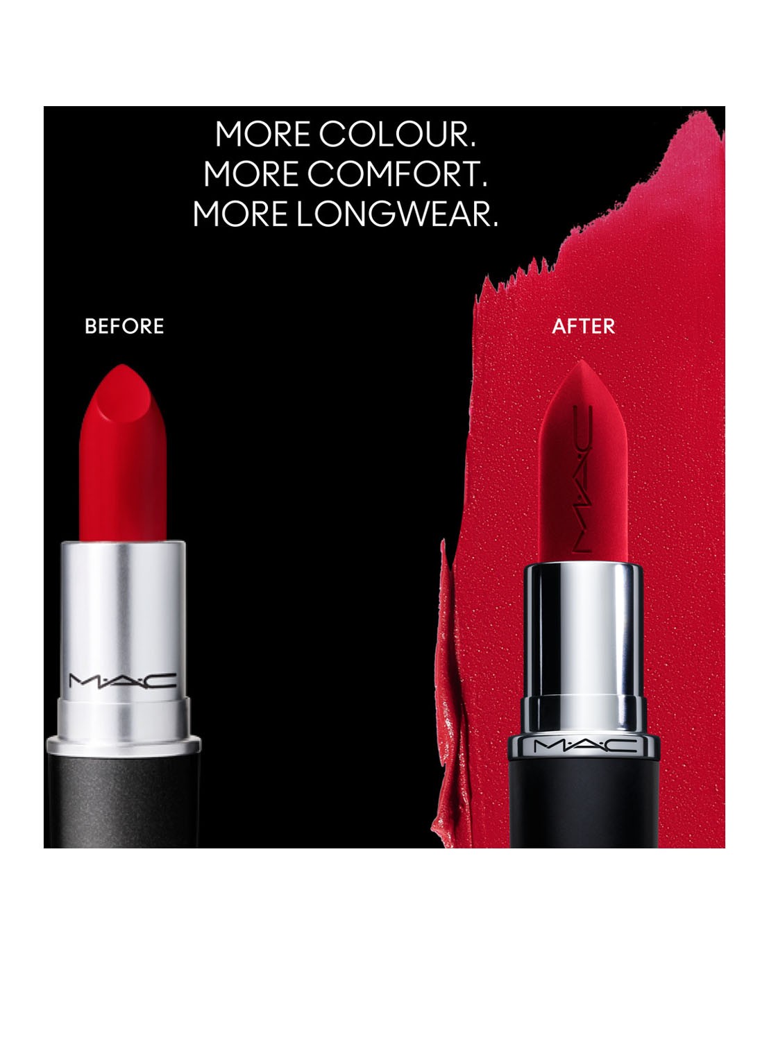 M·A·C Macximal Mini MAC Silky Matte Lipstick - detail 3 ruby woo