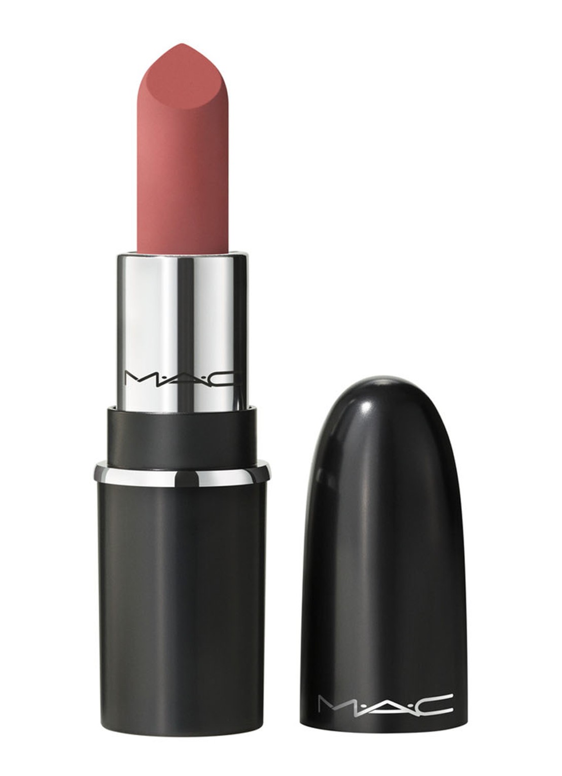M·A·C Macximal Mini MAC Silky Matte Lipstick - voorkant velvet teddy