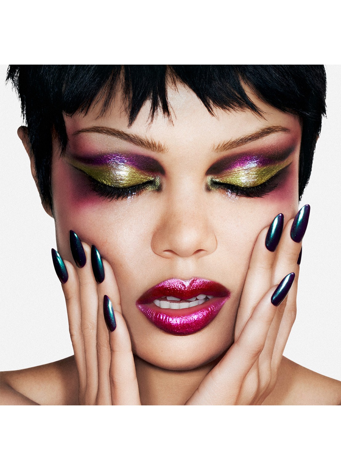 M·A·C Multichrome Single Eye Shadow Compact - losse oogschaduw - detail 4 kaleidoscope