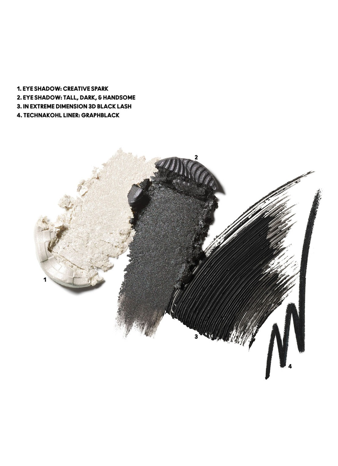 M·A·C Now You See Me Extra Dimension Eye Kit: Smoky - Limited Eition make-up set - detail 4 smokey