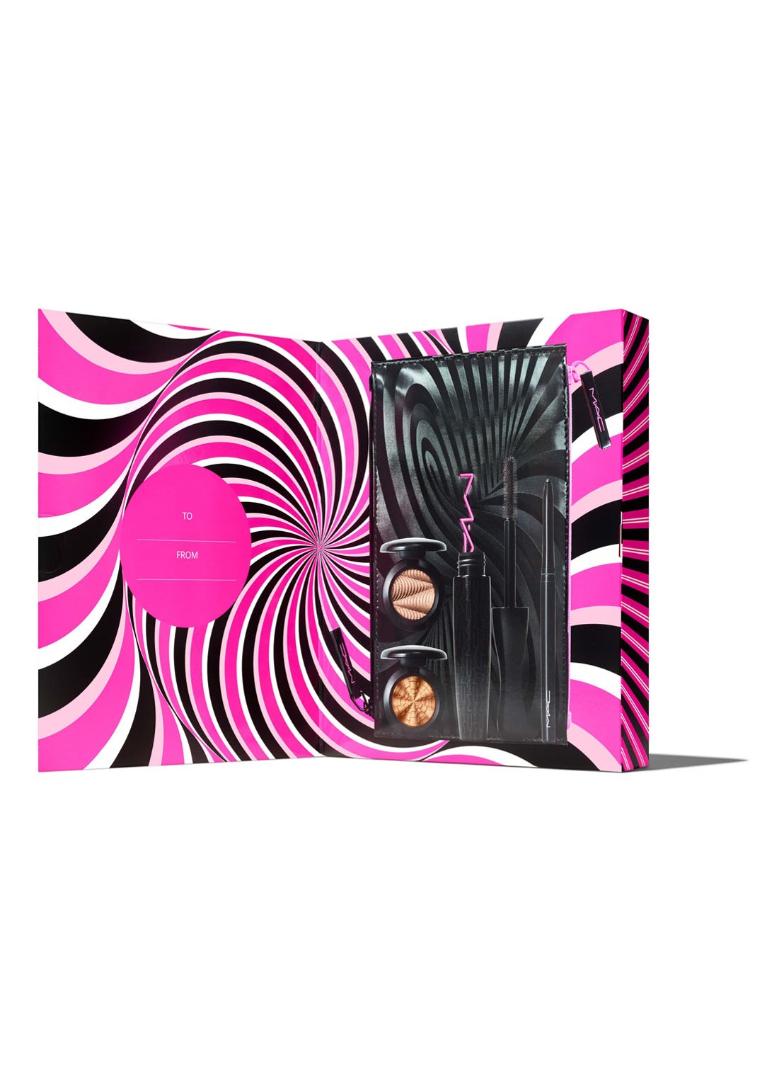 M·A·C Now You See Me Extra Dimension Eye Kit: Smoky - Limited Eition make-up set - voorkant 2 golden
