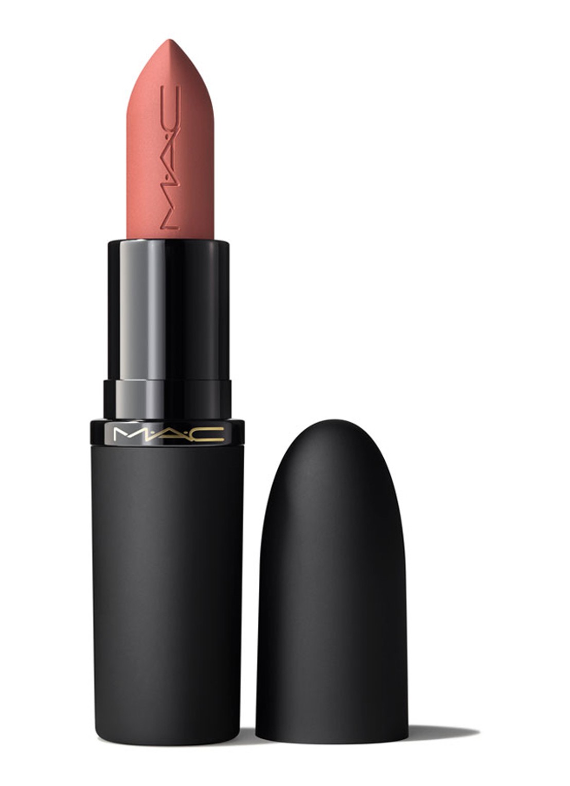 M·A·C Powder Kiss Hazy Matte Lipstick - voorkant teddy 2.0
