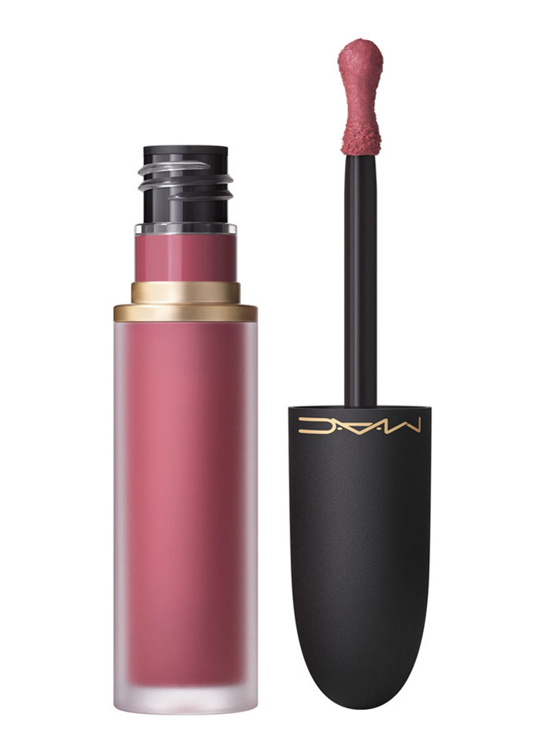 M·A·C Powder Kiss Lip + Cheek Mousse - lipstick - voorkant 6 more the mehr-ier