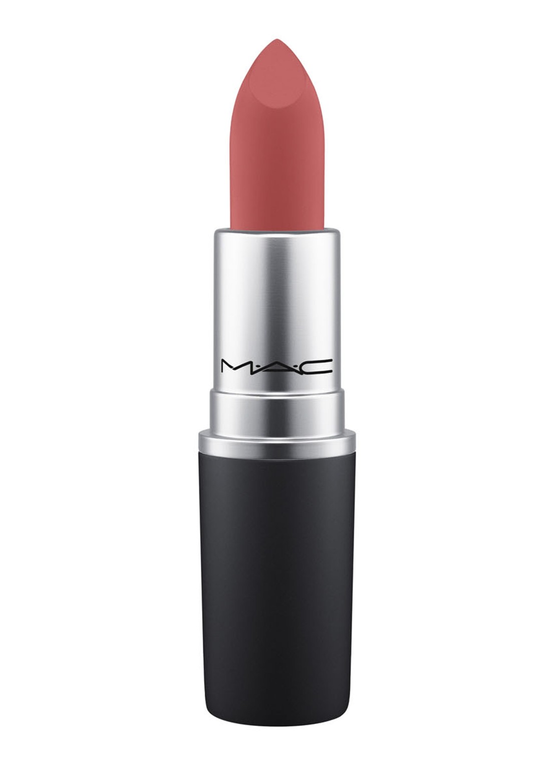 M·A·C Powder Kiss Lipstick - voorkant 2 brickthrough