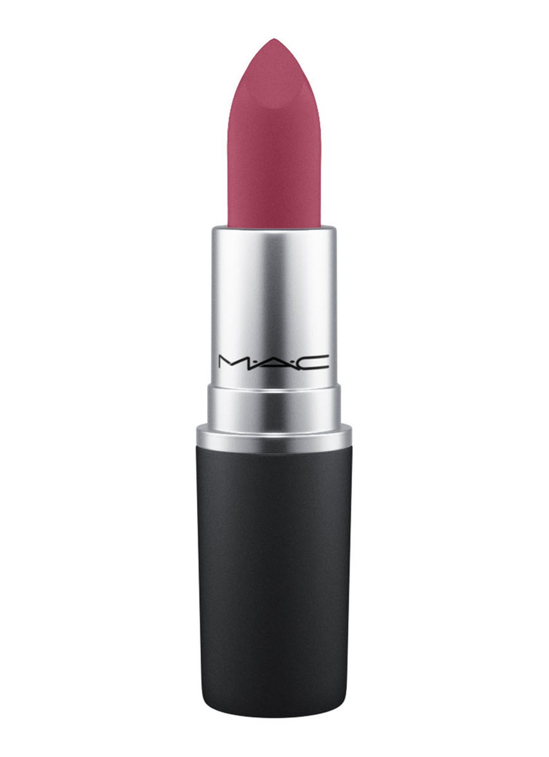 M·A·C Powder Kiss Lipstick - voorkant burning love
