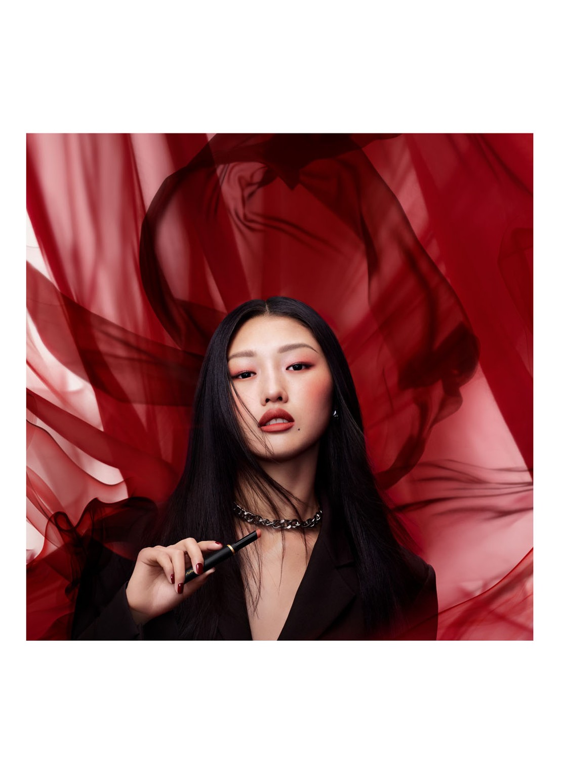 M·A·C Powder Kiss Velvet Blur Slim Stick - lipstick - detail 4 sweet cinnamon