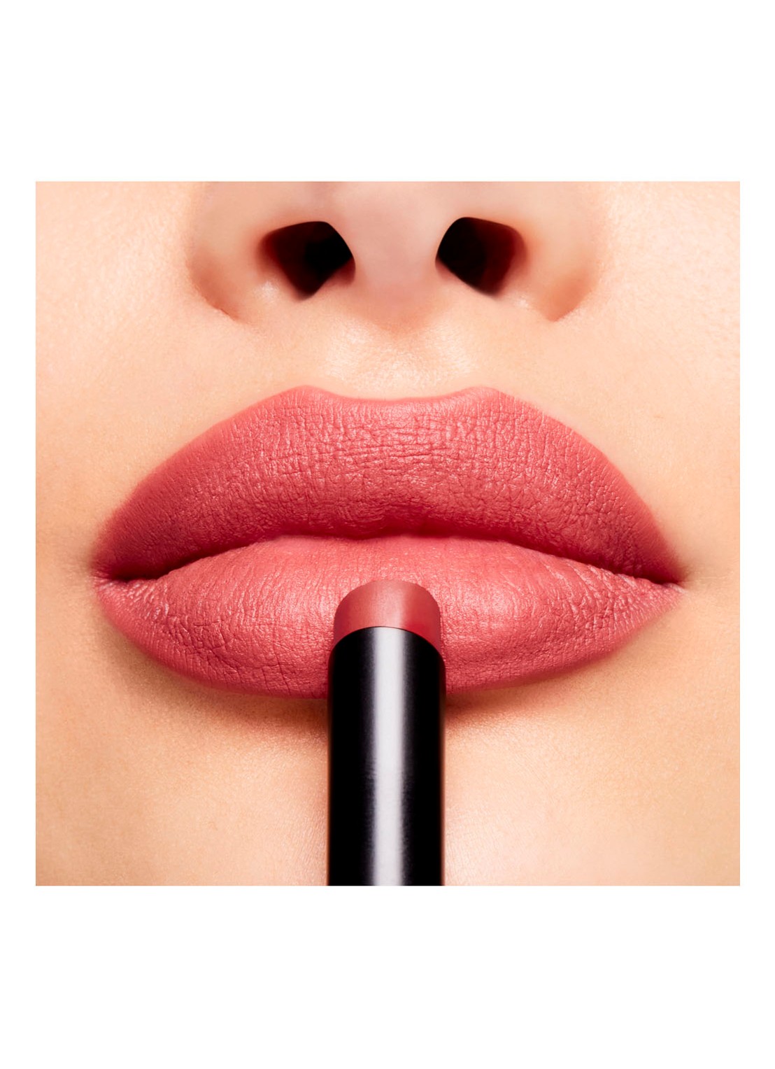 M·A·C Powder Kiss Velvet Blur Slim Stick - lipstick - detail 3 peppery pink