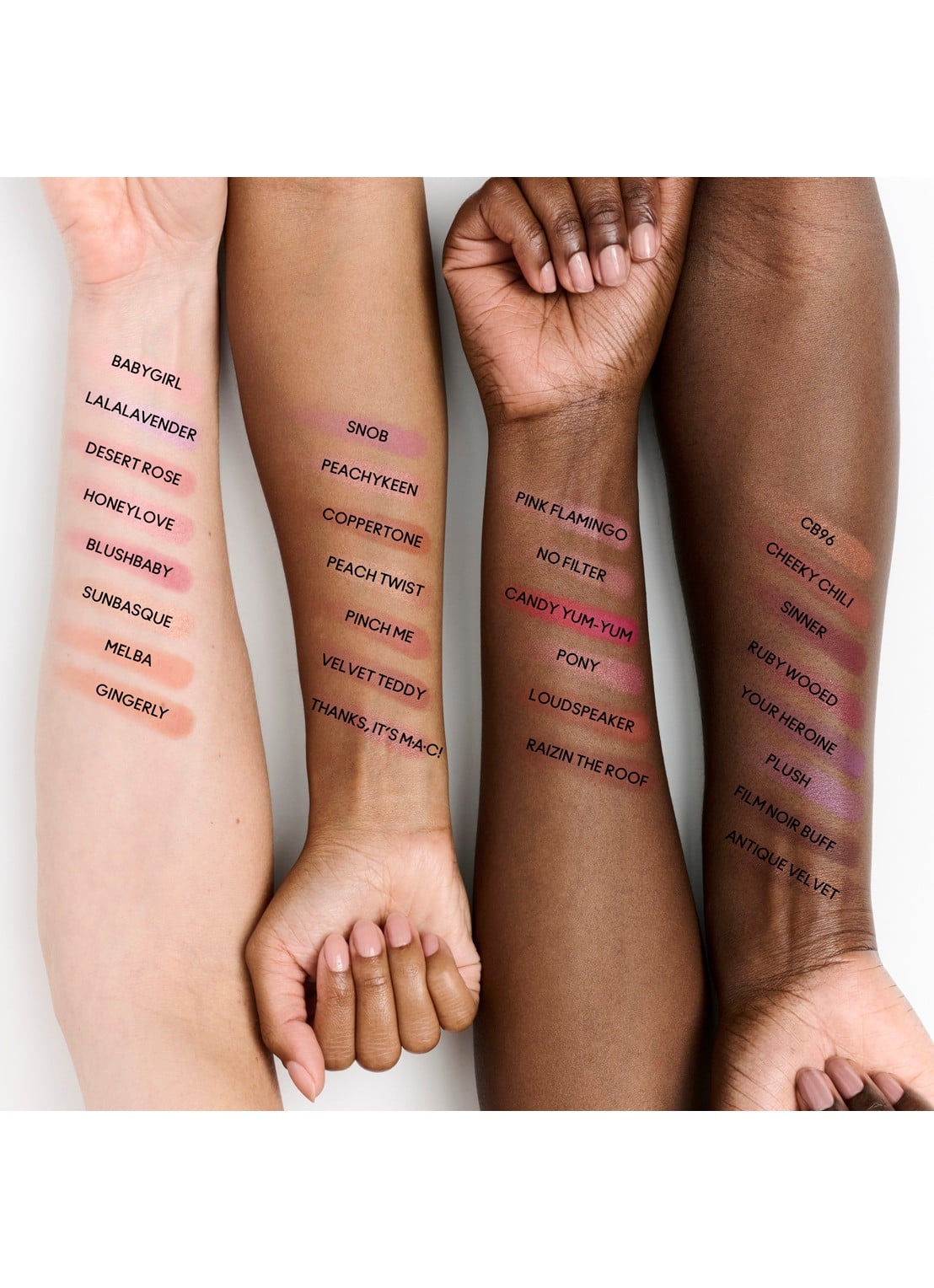 M·A·C Skinfinish Colourstruck Blush - detail 3 no filter