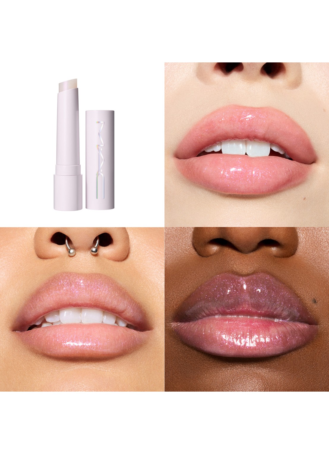 M·A·C Squirt Plumping Gloss Stick - detail 4 violet sparks