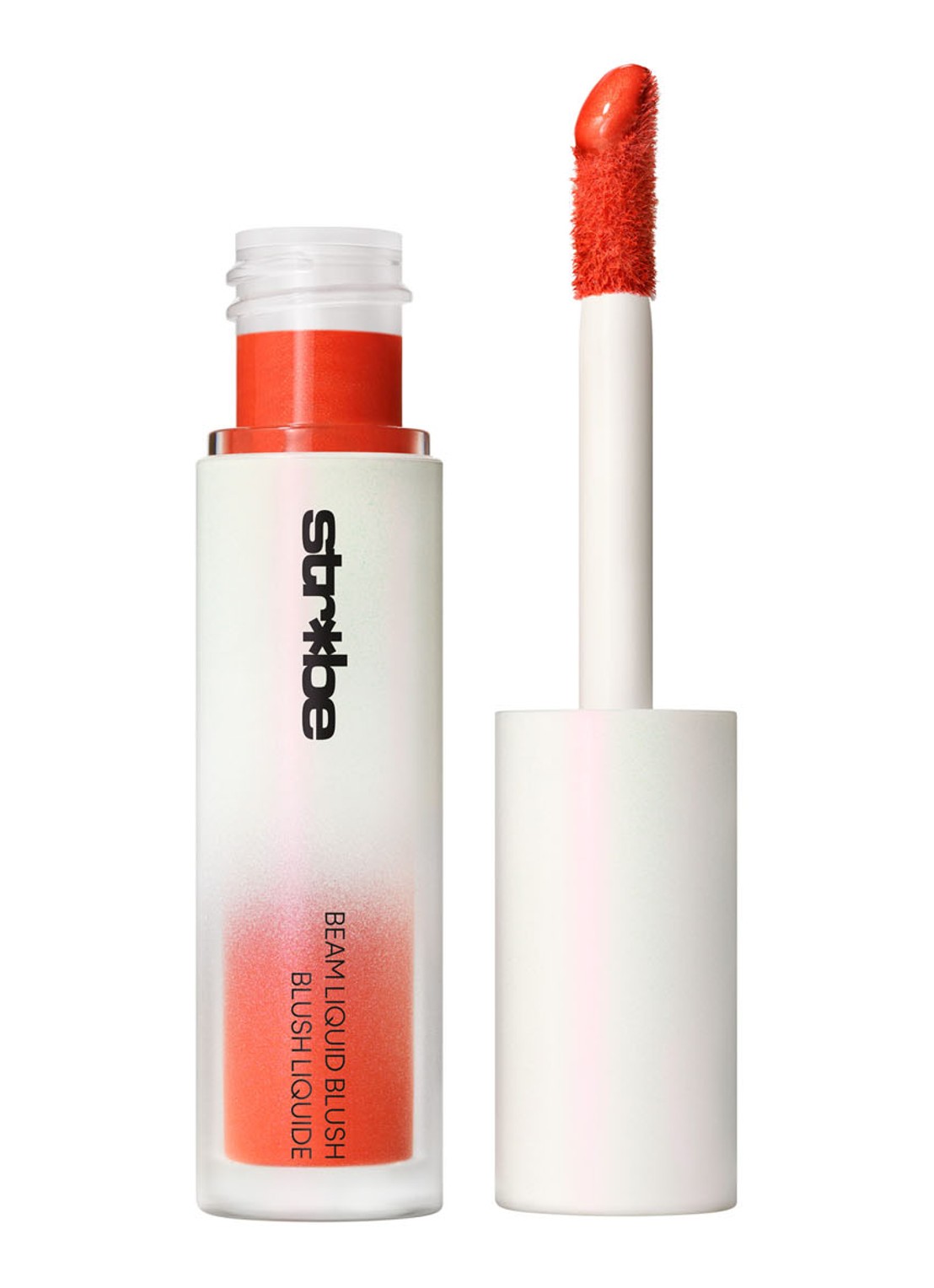 M·A·C Strobe Beam Liquid Blush - vloeibare blush - voorkant 4 05 apricot jelly