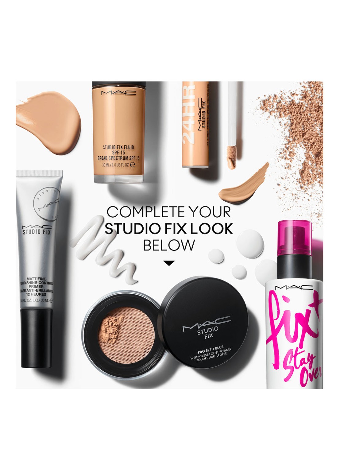 M·A·C Studio Fix Pro Set + Blur Weightless Loose Powder - losse poeder - detail 5 dark
