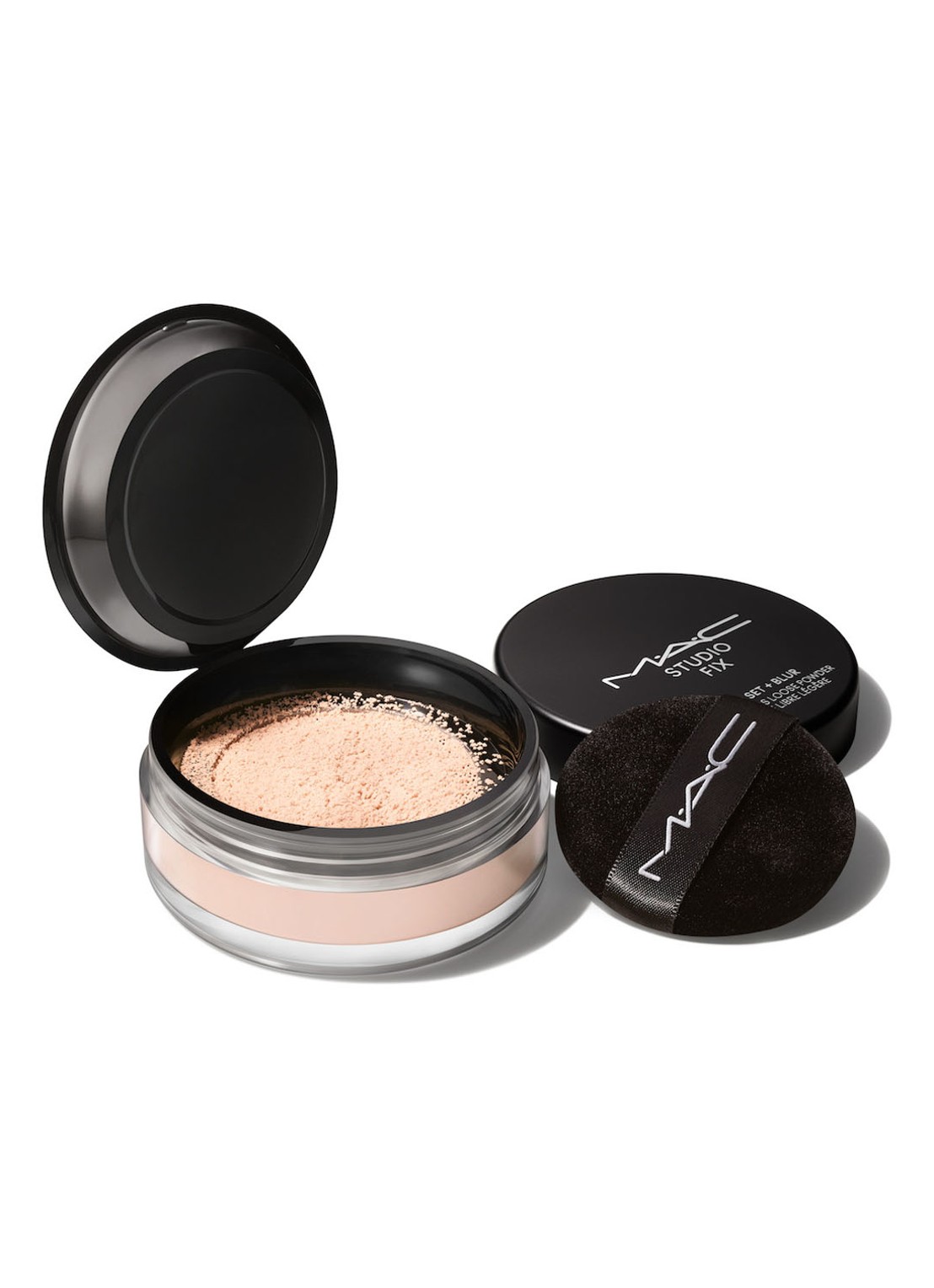 M·A·C Studio Fix Pro Set + Blur Weightless Loose Powder - losse poeder - voorkant light