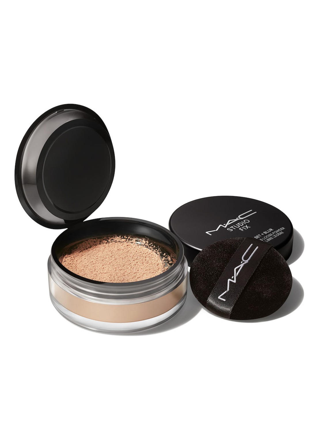 M·A·C Studio Fix Pro Set + Blur Weightless Loose Powder - losse poeder - voorkant 6 medium