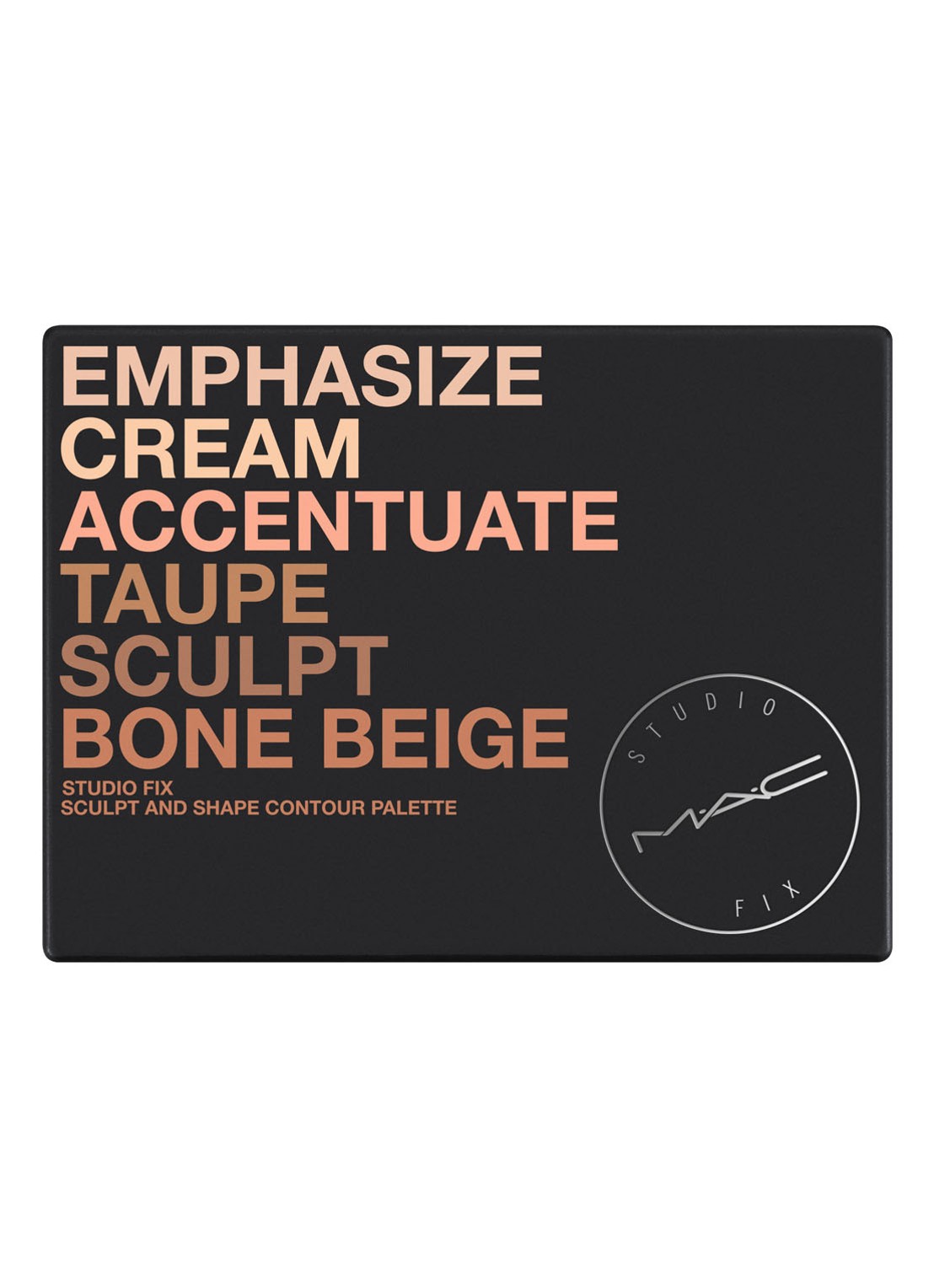 M·A·C Studio Fix Sculpt and Shape Contour Palette - Light/Medium - contour & higlighter palette - detail 3 light/medium