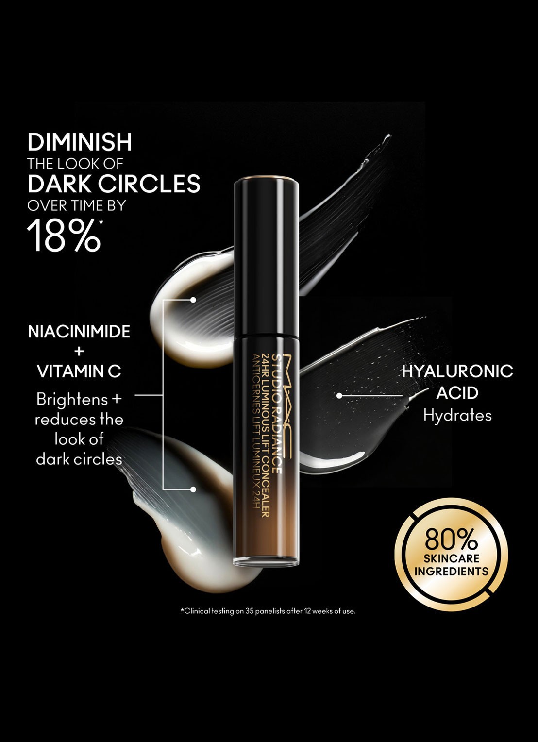 M·A·C Studio Radiance 24HR Luminous Lift Concealer - detail 6 nw10