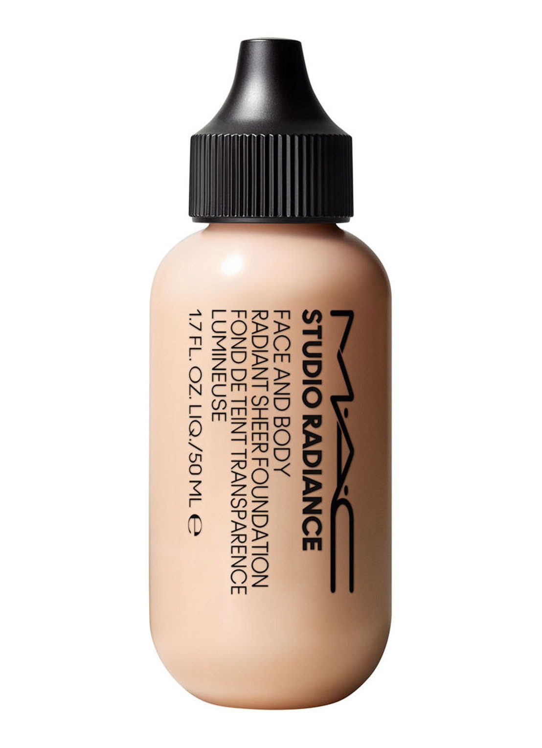 M·A·C Studio Radiance Face and Body Radiant Sheer Foundation - voorkant w0