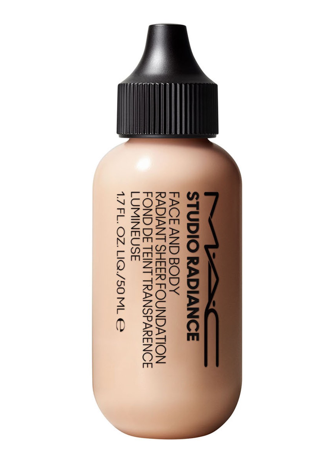 M·A·C Studio Radiance Face and Body Radiant Sheer Foundation - voorkant w1