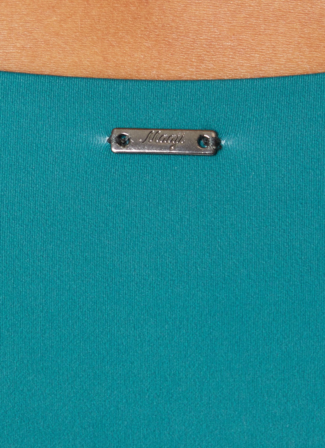 MAAJI Brunswick bikinislip - detail 6 donkergroen