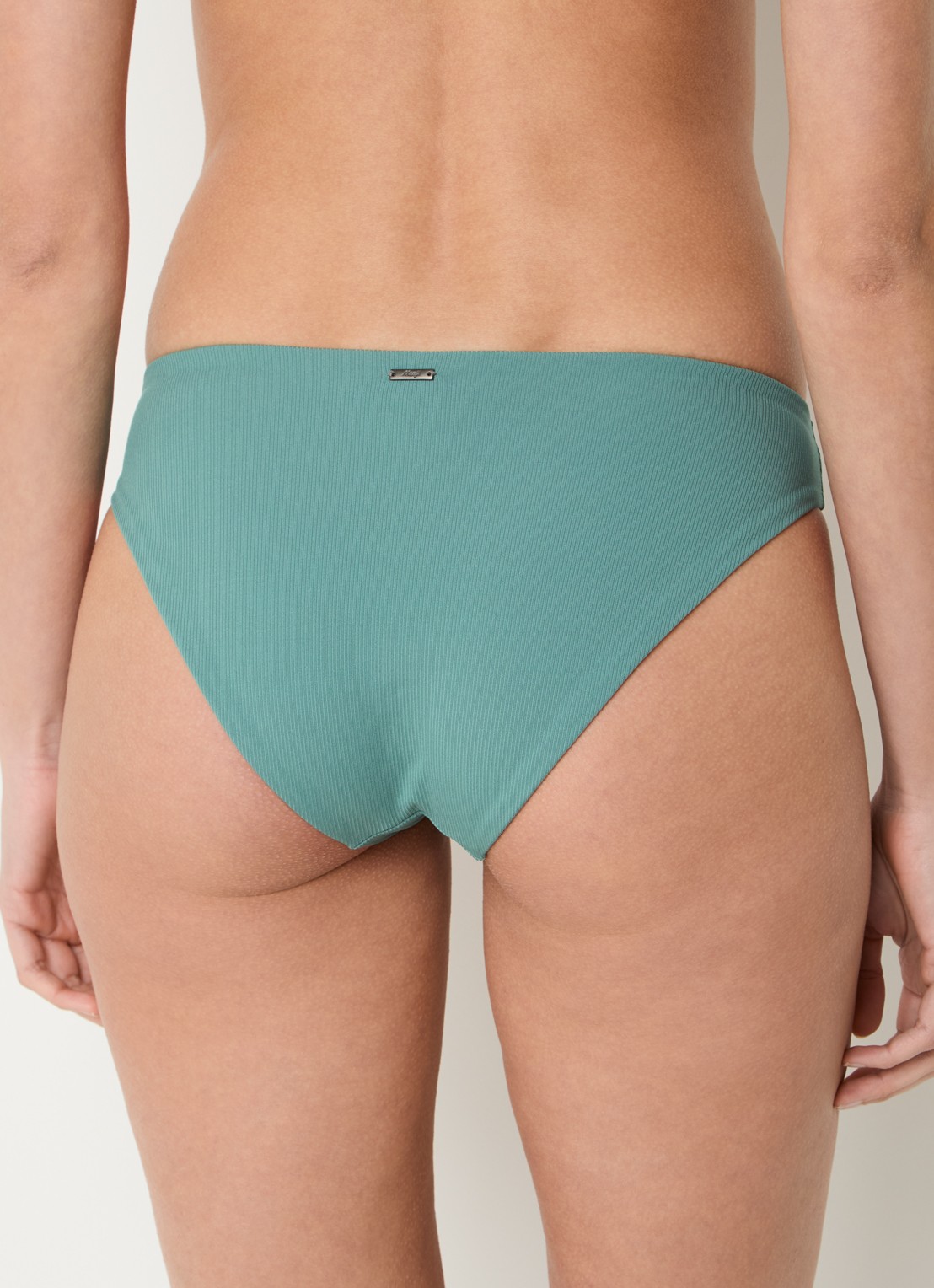 MAAJI Eucalyptus Green Sublimity reversible bikinislip - achterkant 6 donkergroen