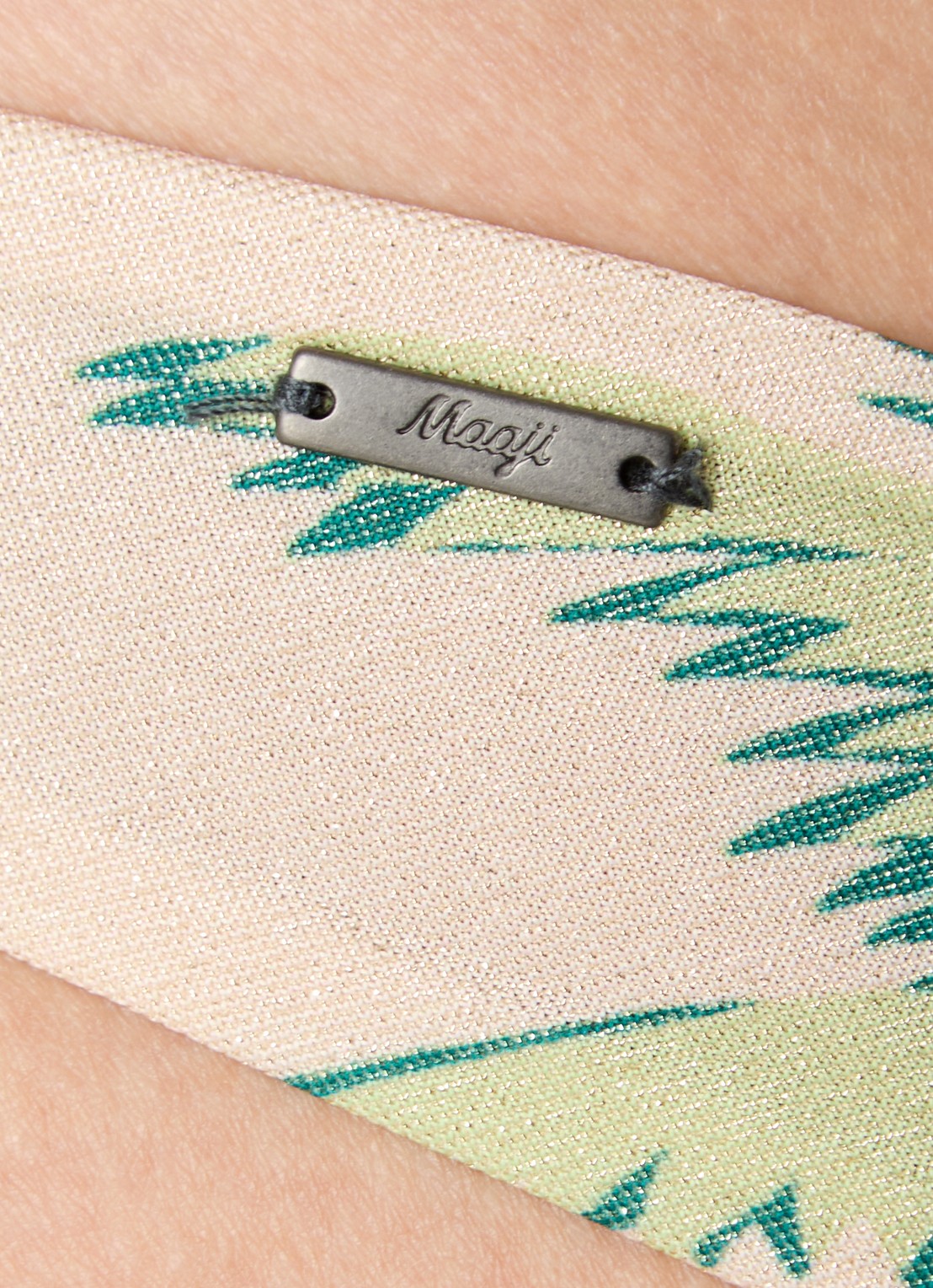 MAAJI Palm Glow Valerya reversible bikinislip met print - detail 6 creme