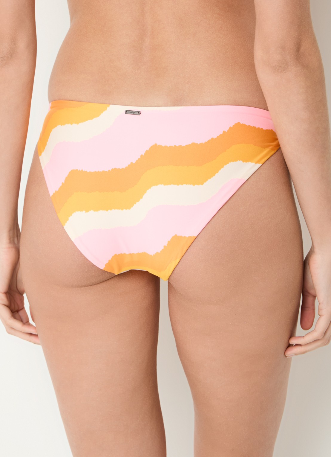 MAAJI Paradiso Waves Sublimiring reversible bikinislip met print - achterkant roze