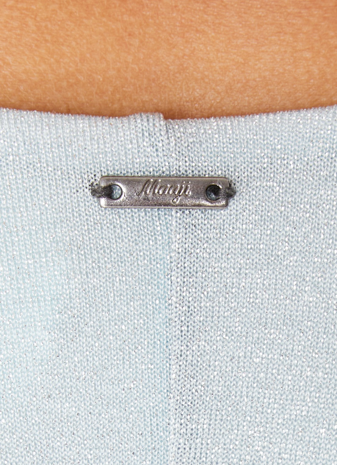 MAAJI Splenium reversible tanga bikinislip met lurex - detail 5 zilver